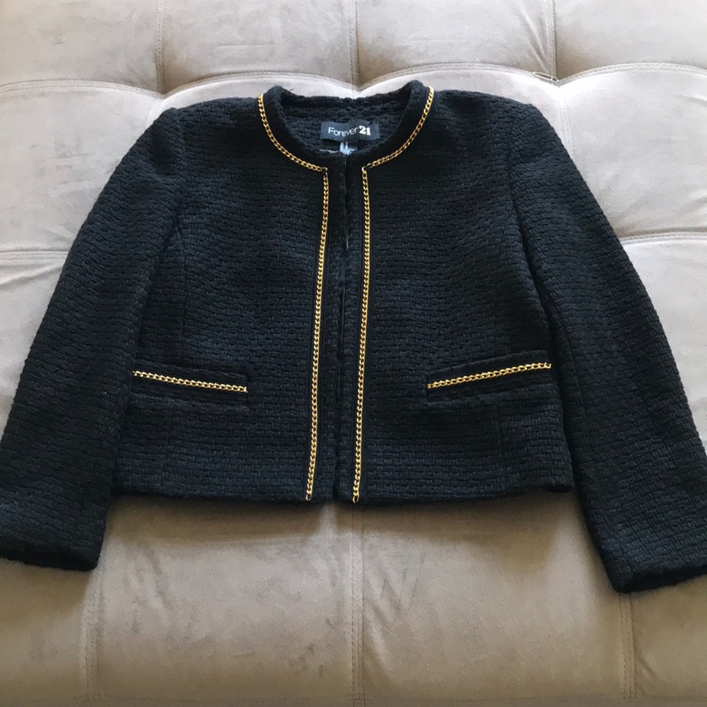 Forever21 Tweed jacket.